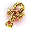 treasure of anubis cross symbol
