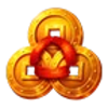 treasure sparks coins symbol