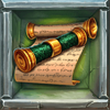treasure temple scroll symbol