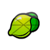 triple 7s red white and blue lemon symbol