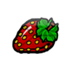 triple 7s red white and blue strawberry symbol