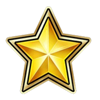triple action cash strike star symbol