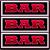 triple american blitz bars 3 symbol