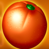 triple big fruits orange symbol