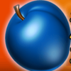 triple big fruits plum symbol