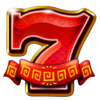 triple cash eruption red seven symbol