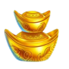 triple fortune festival ingot symbol