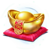 triple fu lu shou ingot symbol