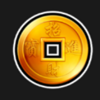 triple lucky 8s goldcoin symbol