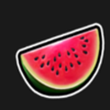 triple lucky 8s watermelon symbol