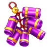triple money jackpot gold purple symbol