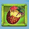 triple paradise riches pineapple symbol