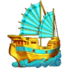 triple pot gold ship symbol