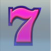 triple rainbow 7s pink symbol