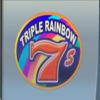 triple rainbow 7s wild symbol