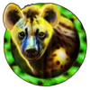 triple troves rhino hyena symbol