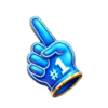 trophy rush triple boost hand symbol