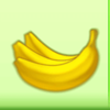tropical 7 fruits banana symbol