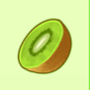 tropical 7 fruits kiwi symbol