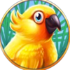 tropical downpour parrot 1 3 symbol