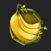 tropical hot banana symbol