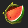 tropical hot watermelon symbol