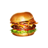 ttg spin diner burger symbol