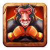 tumble in the jungle wild fight gorilla symbol