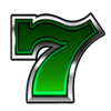 ultimate super reels 7 green symbol