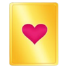 ultra ace gold heart symbol