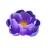 unbridled fortune purple flower symbol