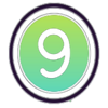 under water 9 symbol