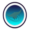 under water stingray symbol