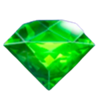 undersea diamonds green diamond symbol