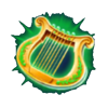 unusual suspects legends of olympus harp symbol