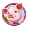 urgent games lucky farm pig symbol