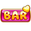 valentine hearts bar symbol