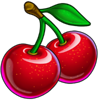 valentine hearts cherries symbol
