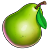 valentine hearts pear symbol