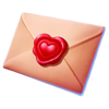 valentine storm love letter symbol