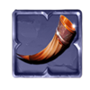 valhalla gold horn symbol
