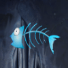 van penguin single fish symbol