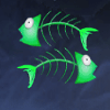 van penguin double fish symbol