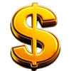 vault keeper gold dollar sign symbol