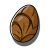 vegan nightmare brown egg symbol