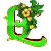 versailles glamour affair green floral l symbol