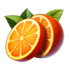 very fruitful orange symbol