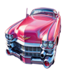 very pink car symbol