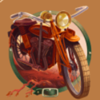 victoria wild motorcycle symbol