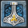 viking gold hammer symbol